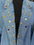 Vintage 80s Bejeweled Denim Jacket
