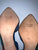 Vintage 80s  Multicolor Andrea Pfister Lizard Leather Heels  9.5 Made In Italy