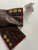 Coach Women's Leather Gloves, Triple Turnlock, Cashmere Lined 82825, MSRP $168
