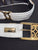 St Maarten Dallas White Leather Belt