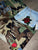 Camo Denim Shorts XL