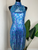 Niteline By Della Roufogali Vintage Sequin Mermaid Halter Dress