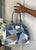 Custom Denim Tote w/ Fringe