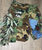 Camo Denim Shorts Med