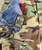 Camo Denim Shorts Med