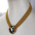 Vintage 80s Multicolor Gem Necklace